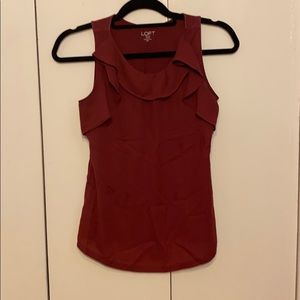 Loft outlet flutter tank top